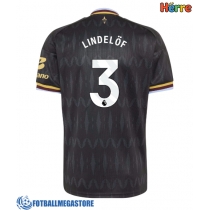 Fotballdrakt Herre Aston Villa Victor Lindelof #3 Bortedrakt 2026-27 Kortermet